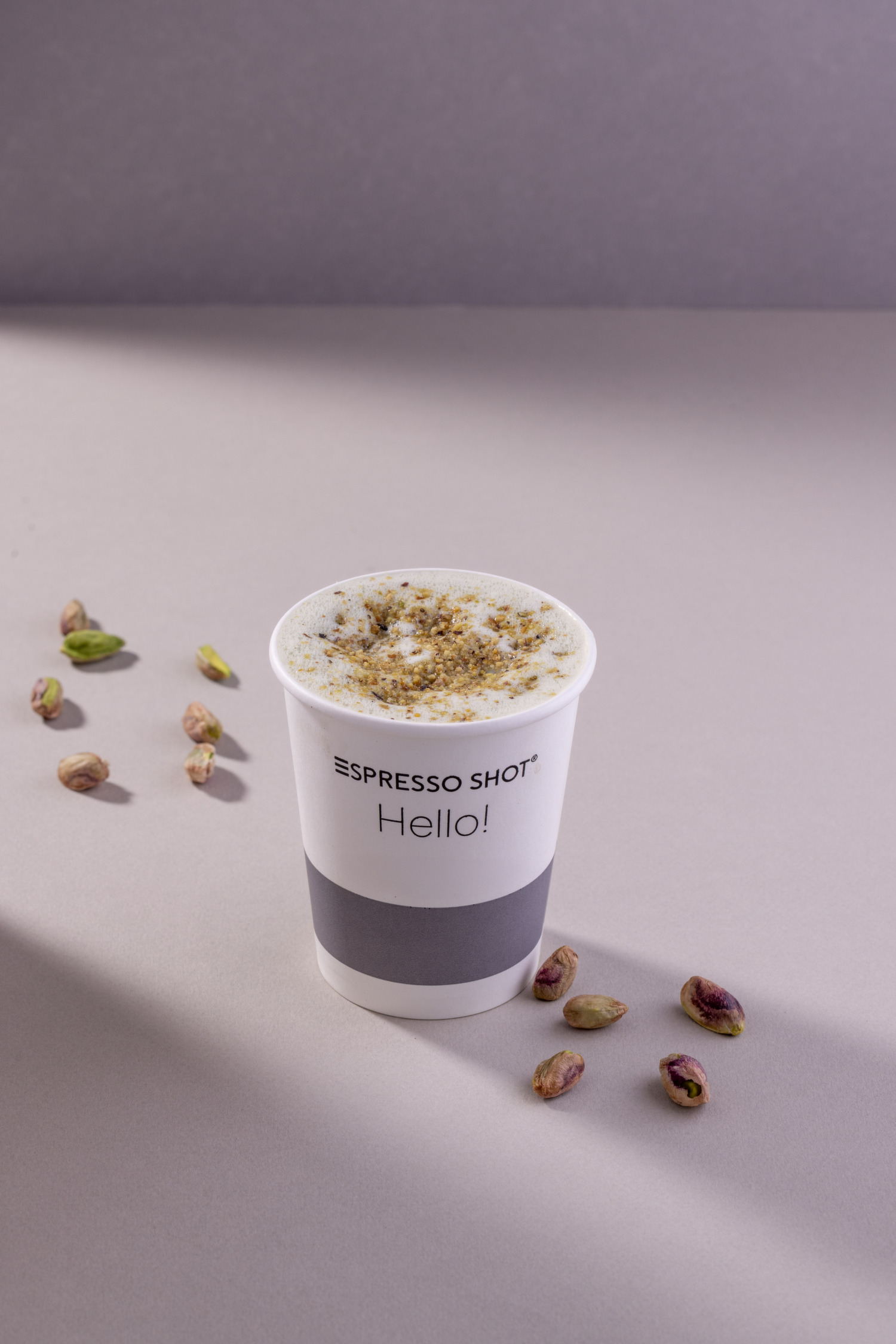 لاتيه فستق حلبي