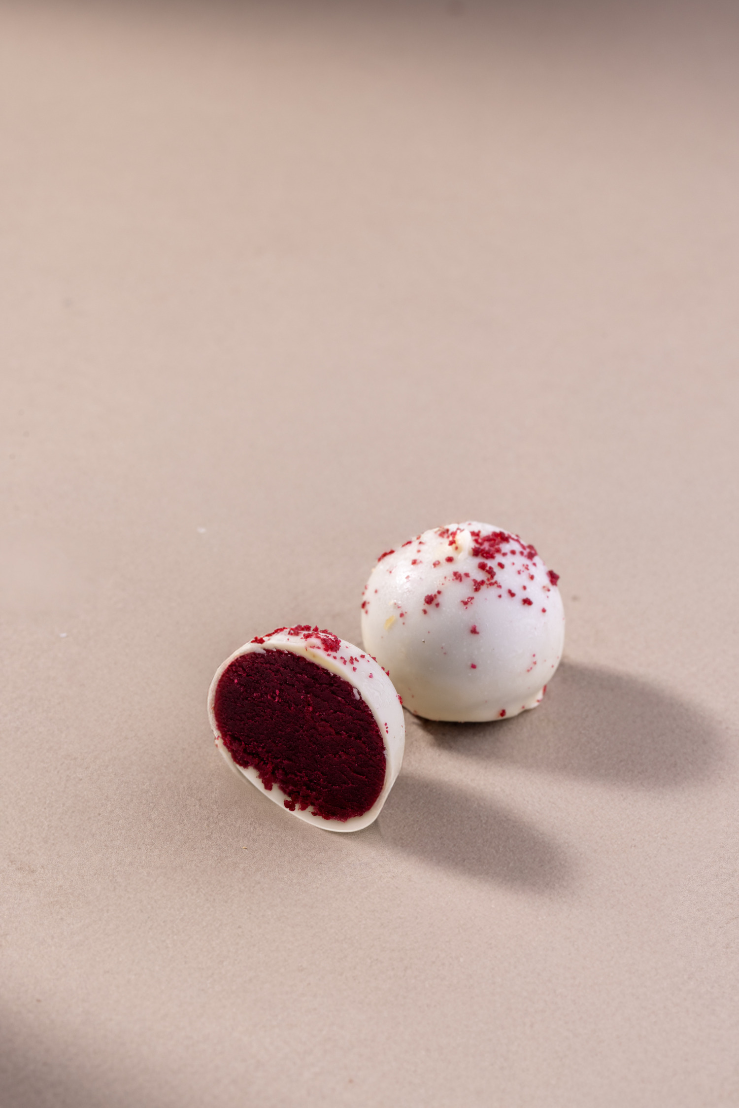 Red Velvet Chocolate Balls